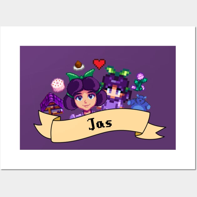 Jas Stardew Valley Wall Art by LavenderLilypad